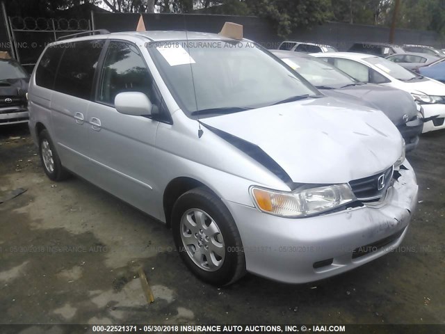 5FNRL18043B118518 - 2003 HONDA ODYSSEY EXL SILVER photo 1