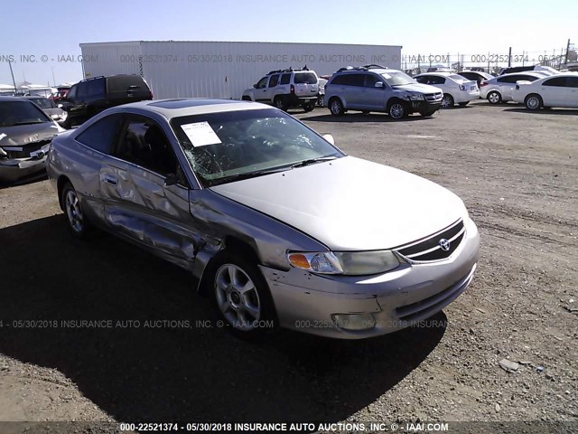 2T1CF28PXXC245526 - 1999 TOYOTA CAMRY SOLARA SE/SLE SILVER photo 1