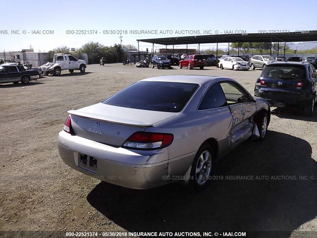 2T1CF28PXXC245526 - 1999 TOYOTA CAMRY SOLARA SE/SLE SILVER photo 4