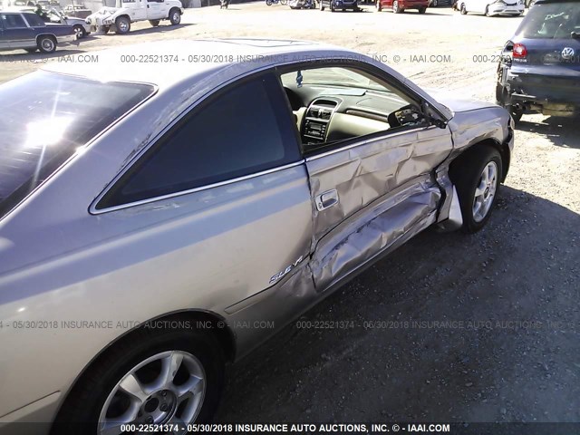 2T1CF28PXXC245526 - 1999 TOYOTA CAMRY SOLARA SE/SLE SILVER photo 6