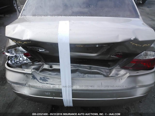 4T1BF28B93U329734 - 2003 TOYOTA AVALON XL/XLS Pewter photo 6