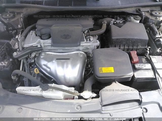 4T1BF1FK1EU415541 - 2014 TOYOTA CAMRY L/SE/LE/XLE 黑色 照片 10