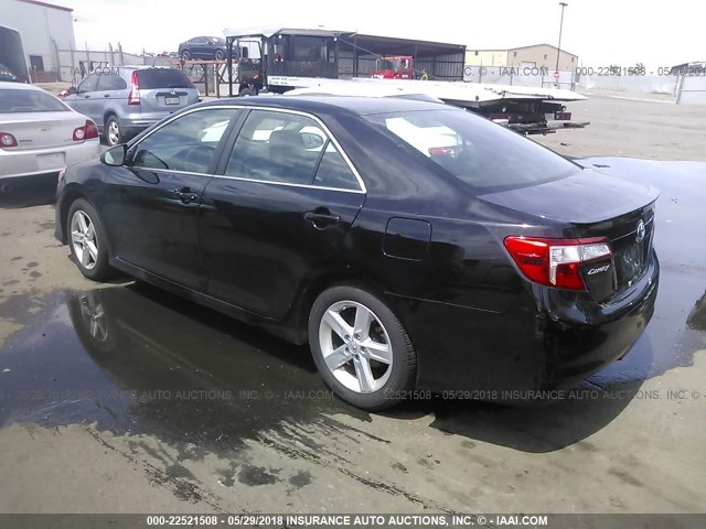 4T1BF1FK1EU415541 - 2014 TOYOTA CAMRY L/SE/LE/XLE 黑色 照片 3
