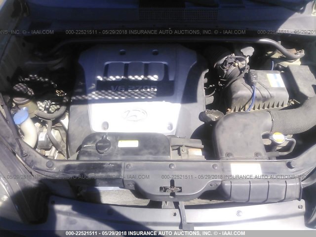 KM8JN72DX6U332474 - 2006 HYUNDAI TUCSON GLS/LIMITED 棕色 照片 10