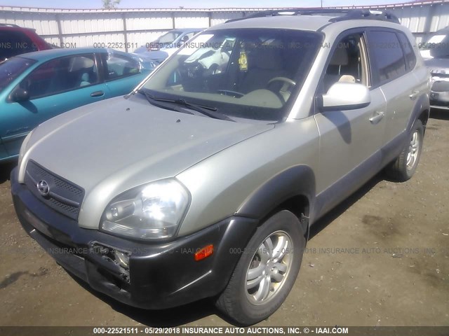 KM8JN72DX6U332474 - 2006 HYUNDAI TUCSON GLS/LIMITED 棕色 照片 2