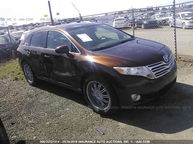 4T3BK11A29U004303 - 2009 TOYOTA VENZA BROWN photo 1