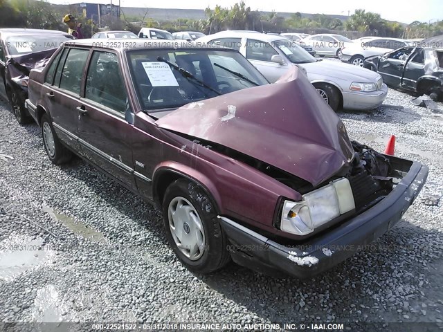 YV1JS8831NA068637 - 1992 VOLVO 940 GL BROWN photo 1