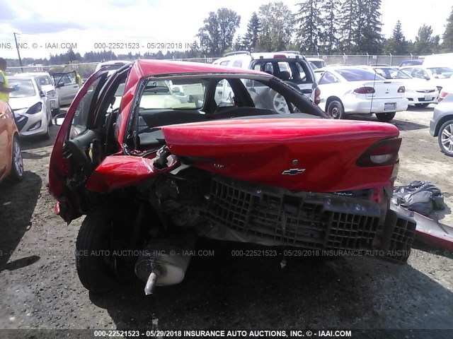 1G1JC524827258018 - 2002 CHEVROLET CAVALIER CNG RED photo 6