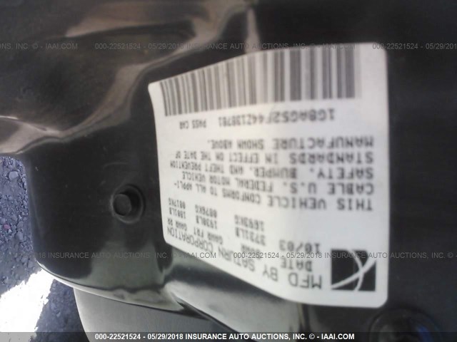 1G8AG52F44Z138781 - 2004 SATURN ION LEVEL 1 BURGUNDY photo 9