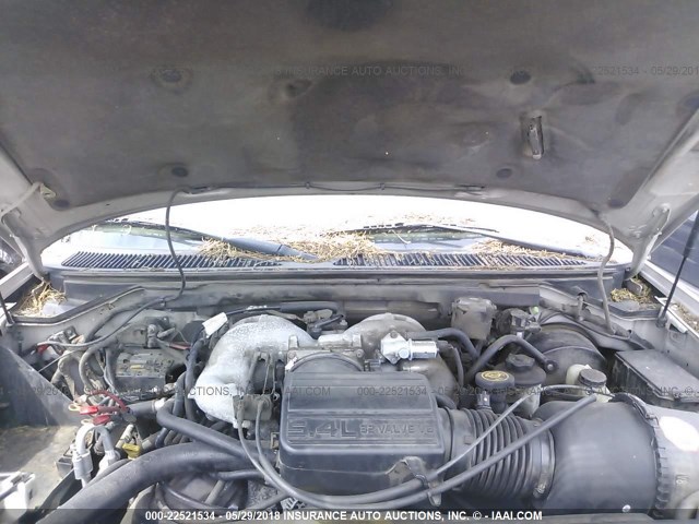 5LMFU28A6YLJ16863 - 2000 LINCOLN NAVIGATOR TAN photo 10