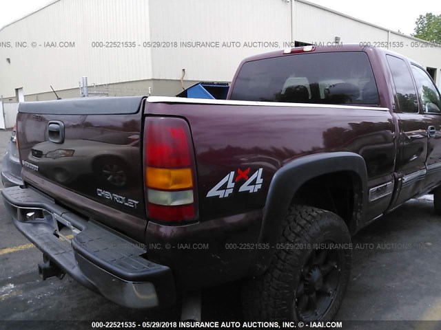 1GCHK29U11E203126 - 2001 CHEVROLET SILVERADO K2500 HEAVY DUTY RED photo 4