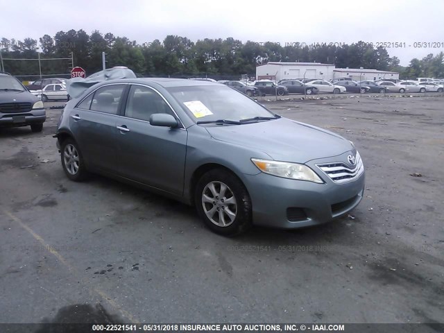 4T1BF3EK8BU609623 - 2011 TOYOTA CAMRY SE/LE/XLE 绿色 照片 1