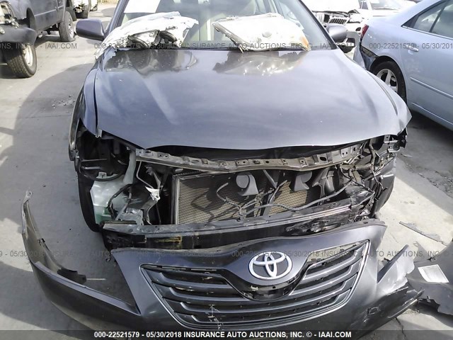 4T1BK46K37U524597 - 2007 TOYOTA CAMRY NEW GENERAT LE/XLE/SE GRAY photo 6