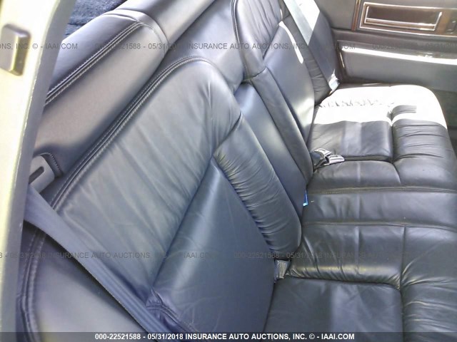 1G6CD53B0N4247002 - 1992 CADILLAC DEVILLE BLUE photo 8