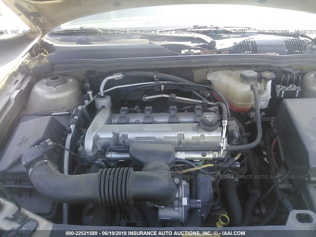 1G1ZS58F37F194904 - 2007 CHEVROLET MALIBU LS Qızıl foto 10