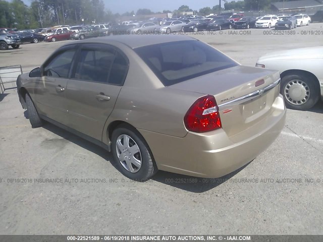 1G1ZS58F37F194904 - 2007 CHEVROLET MALIBU LS Qızıl foto 3