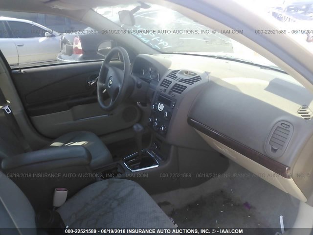 1G1ZS58F37F194904 - 2007 CHEVROLET MALIBU LS Qızıl foto 5