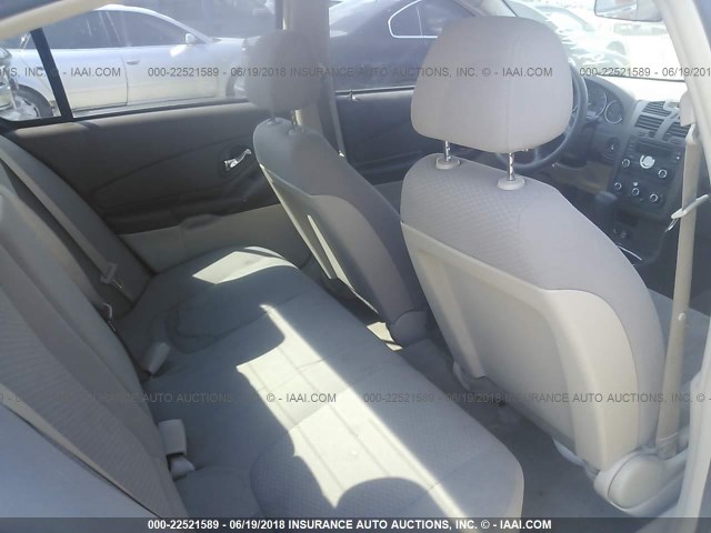 1G1ZS58F37F194904 - 2007 CHEVROLET MALIBU LS Qızıl foto 8