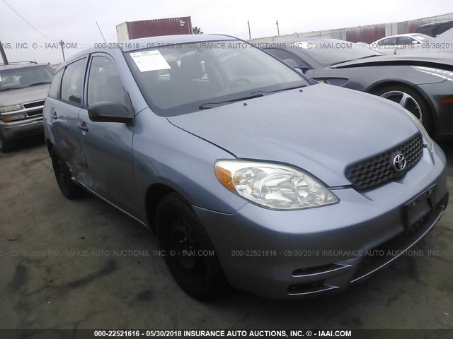 2T1KR32E83C146004 - 2003 TOYOTA COROLLA MATRIX XR BLUE photo 1