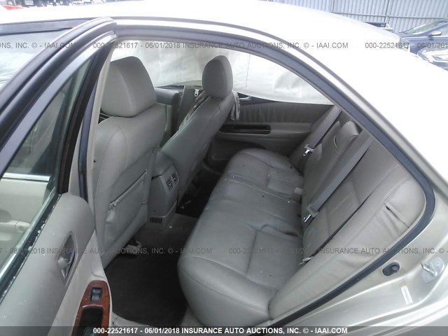 4T1BF30K74U568752 - 2004 TOYOTA CAMRY LE/XLE/SE 金色 照片 8