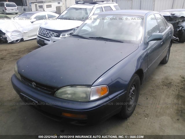 JT2BG12K2T0392386 - 1996 TOYOTA CAMRY DX/LE/XLE GREEN photo 2