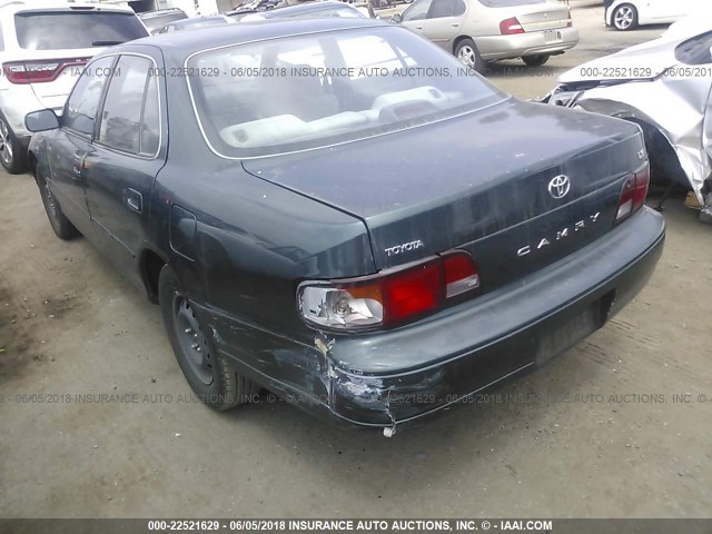 JT2BG12K2T0392386 - 1996 TOYOTA CAMRY DX/LE/XLE GREEN photo 3