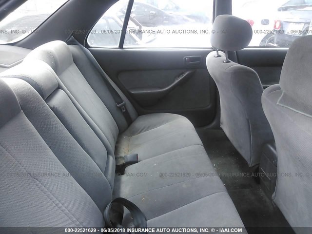 JT2BG12K2T0392386 - 1996 TOYOTA CAMRY DX/LE/XLE GREEN photo 8