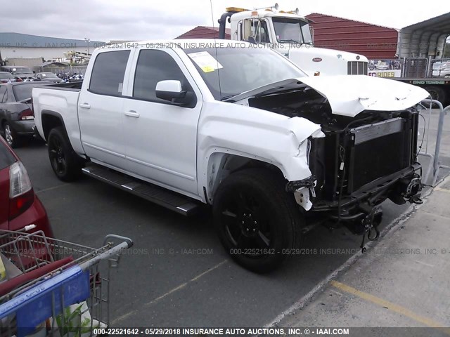 3GTP1MEH4JG200913 - 2018 GMC SIERRA C1500 SLE WHITE photo 1