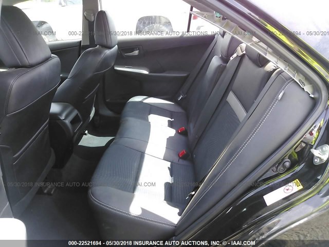 4T1BF1FK9EU301951 - 2014 TOYOTA CAMRY L/SE/LE/XLE შავი ფოტო 8