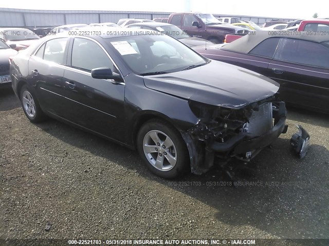 1G11B5SL4EF262524 - 2014 CHEVROLET MALIBU LS ნაცრისფერი ფოტო 1