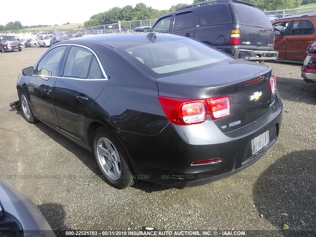 1G11B5SL4EF262524 - 2014 CHEVROLET MALIBU LS ნაცრისფერი ფოტო 3