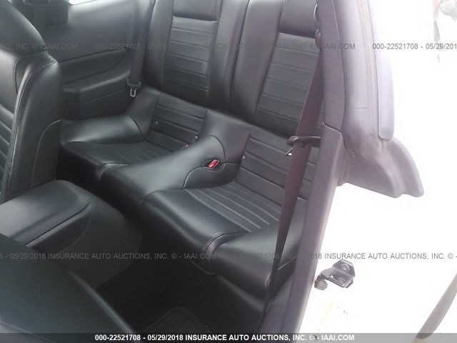 1ZVFT82H455119017 - 2005 FORD MUSTANG GT WHITE photo 8