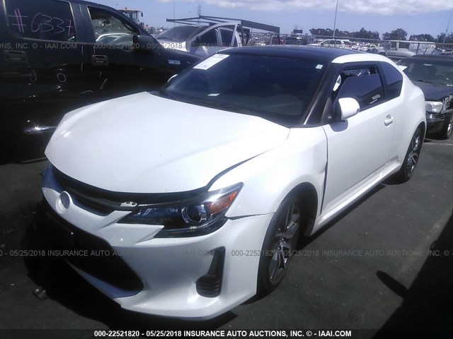 JTKJF5C73FJ011823 - 2015 TOYOTA SCION TC 白色 照片 2