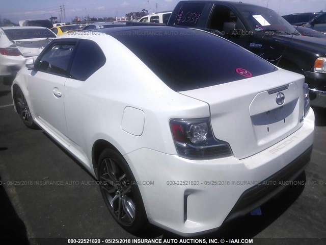 JTKJF5C73FJ011823 - 2015 TOYOTA SCION TC 白色 照片 3