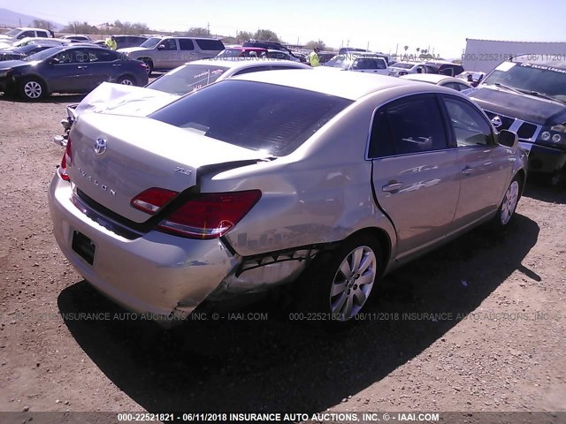 4T1BK36B46U105828 - 2006 TOYOTA AVALON XL/XLS/TOURING/LIMITED BROWN photo 4