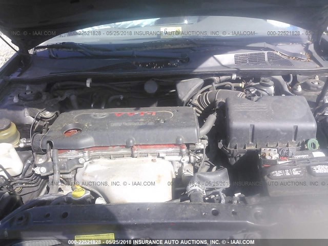 4T1BE30K52U113897 - 2002 TOYOTA CAMRY LE/XLE/SE შავი ფოტო 10