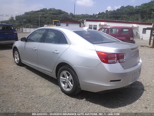 1G11C5SL8FF301906 - 2015 CHEVROLET MALIBU 1LT 银色 照片 3