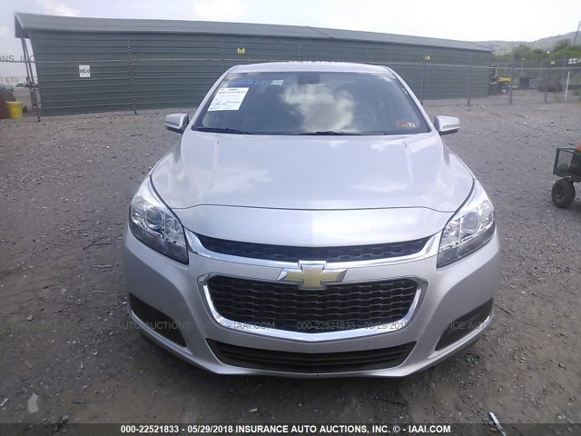 1G11C5SL8FF301906 - 2015 CHEVROLET MALIBU 1LT 银色 照片 6