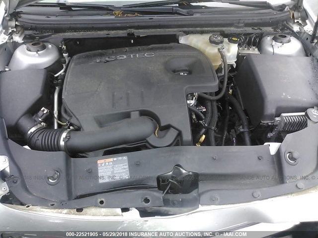 1G1ZA5EU9BF169715 - 2011 CHEVROLET MALIBU LS 银色 照片 10