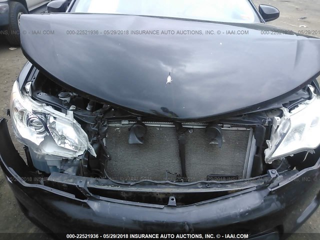 4T1BF1FK1CU100199 - 2012 TOYOTA CAMRY SE/LE/XLE BLACK photo 6