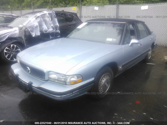 1G4HR52LXSH417669 - 1995 BUICK LESABRE LIMITED Light Blue photo 2