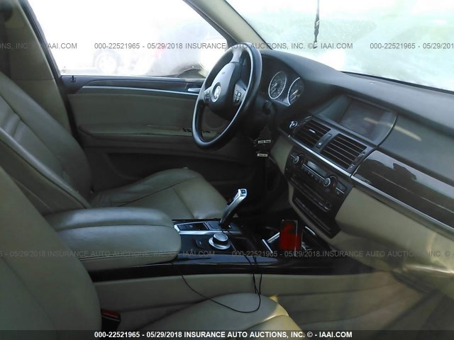 4USFE83567LY63454 - 2007 BMW X5 4.8I BLACK photo 5