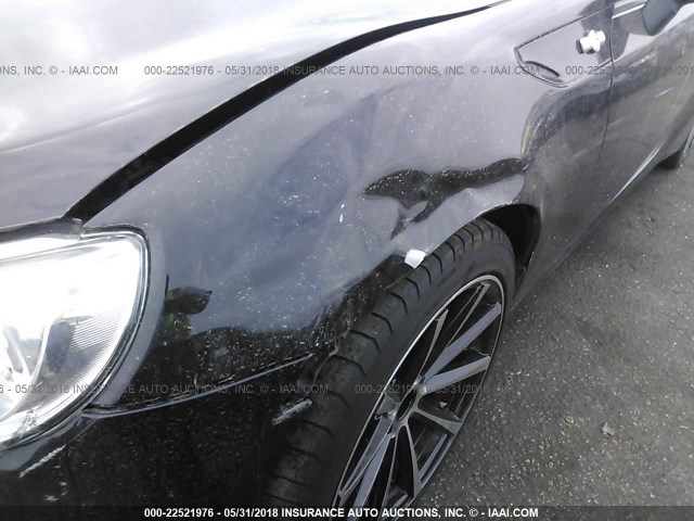 JF1ZNAA19G9702996 - 2016 TOYOTA SCION FR-S შავი ფოტო 6