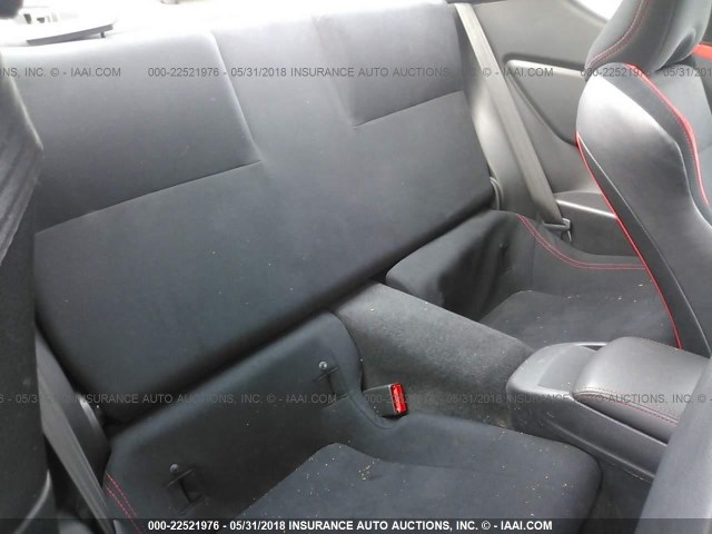 JF1ZNAA19G9702996 - 2016 TOYOTA SCION FR-S შავი ფოტო 8