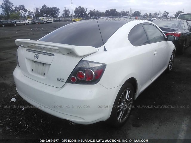 JTKDE3B73A0307199 - 2010 TOYOTA SCION TC 白色 照片 4