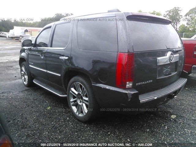 1GYEC63817R337567 - 2007 CADILLAC ESCALADE LUXURY შავი ფოტო 3