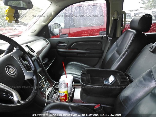 1GYEC63817R337567 - 2007 CADILLAC ESCALADE LUXURY შავი ფოტო 5