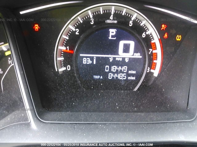 SHHFK7H46HU212157 - 2017 HONDA CIVIC SPORT შავი ფოტო 7