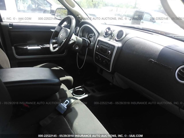 1Z7HC28K18S572324 - 2008 MITSUBISHI RAIDER LS BURGUNDY photo 5