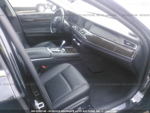 WBAYF4C51FGS99138 - 2015 BMW 740 LXI BLACK photo 5